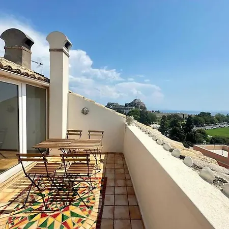 Ro 3fl Penthouse, Old Town Corfu * Corfu (city)