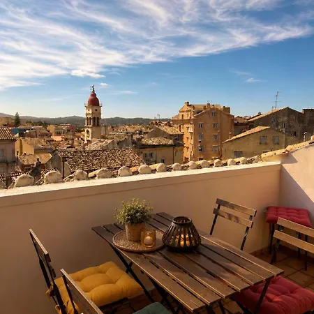 Apartment Ro 3fl Penthouse, Old Town Corfu Corfu (city)