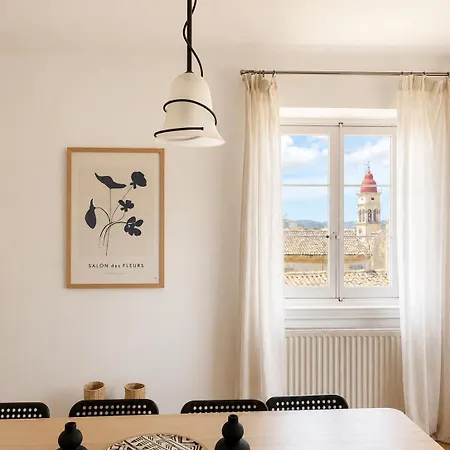 Apartment Ro 3fl Penthouse, Old Town Corfu *