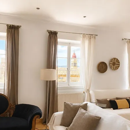 Apartment Ro 3fl Penthouse, Old Town Corfu